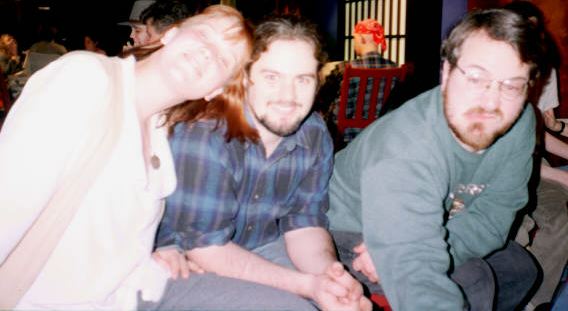 From left, Christine is amused, Rich is perturbed, and Chip is disgustipated.